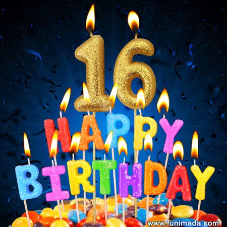 happy 16th birthday gif images|Sweet Sixteen GIFs 